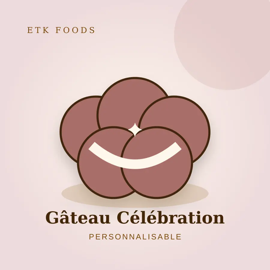 Gâteau Célébration Personnalisé