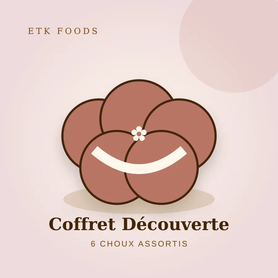 Coffret Découverte — 6 choux